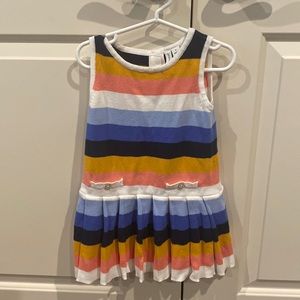 Janie and jack size 3 girls dress, small mark on neckline per photo